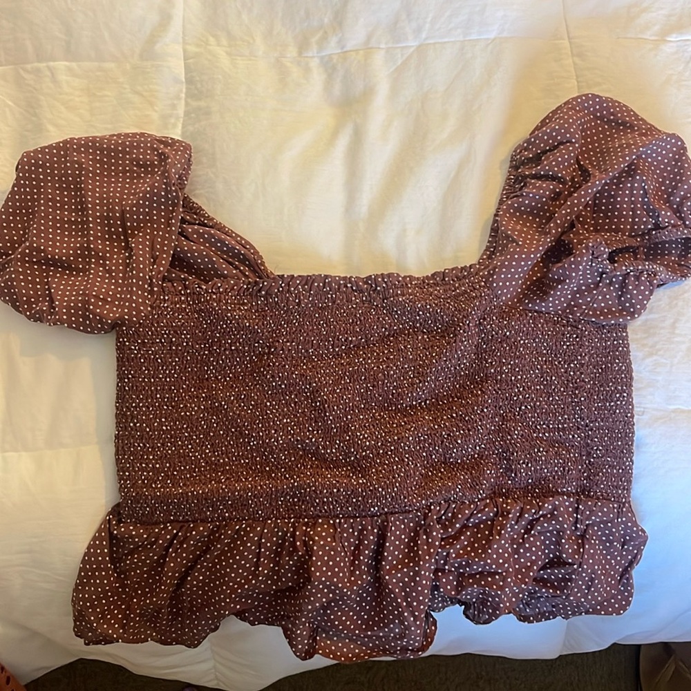 J. Crew size large crop top